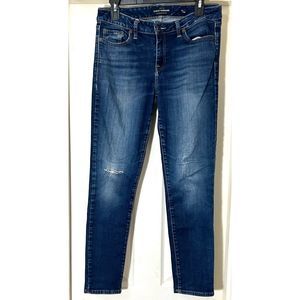 Lucky Brand Dark Washed Distressed Skinny Lolita size: 8/29